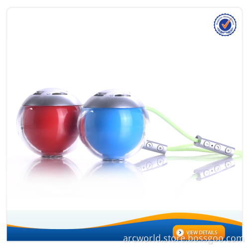 AWS1141 Acrylic Lanyard Mini Digital Waterproof Pair Speaker Bluetooth